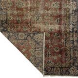 Turkish Anatolian Handmade Vintage Area Rug 190 cm x 107 cm