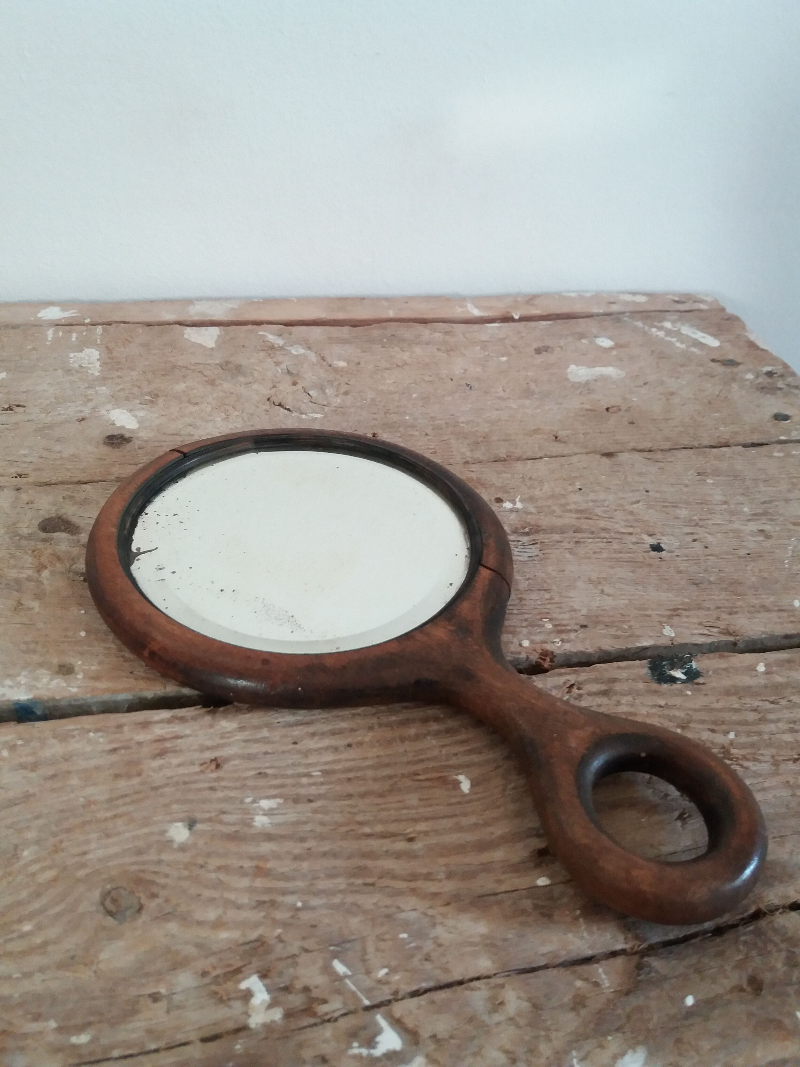 Hand beveled 11x20cm mirror