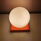 Vintage orange table lamp 1980