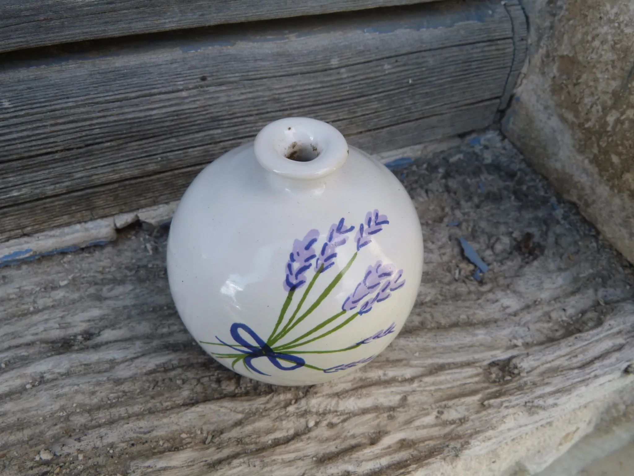 Mini vase "Lavande" for fragrance sticks