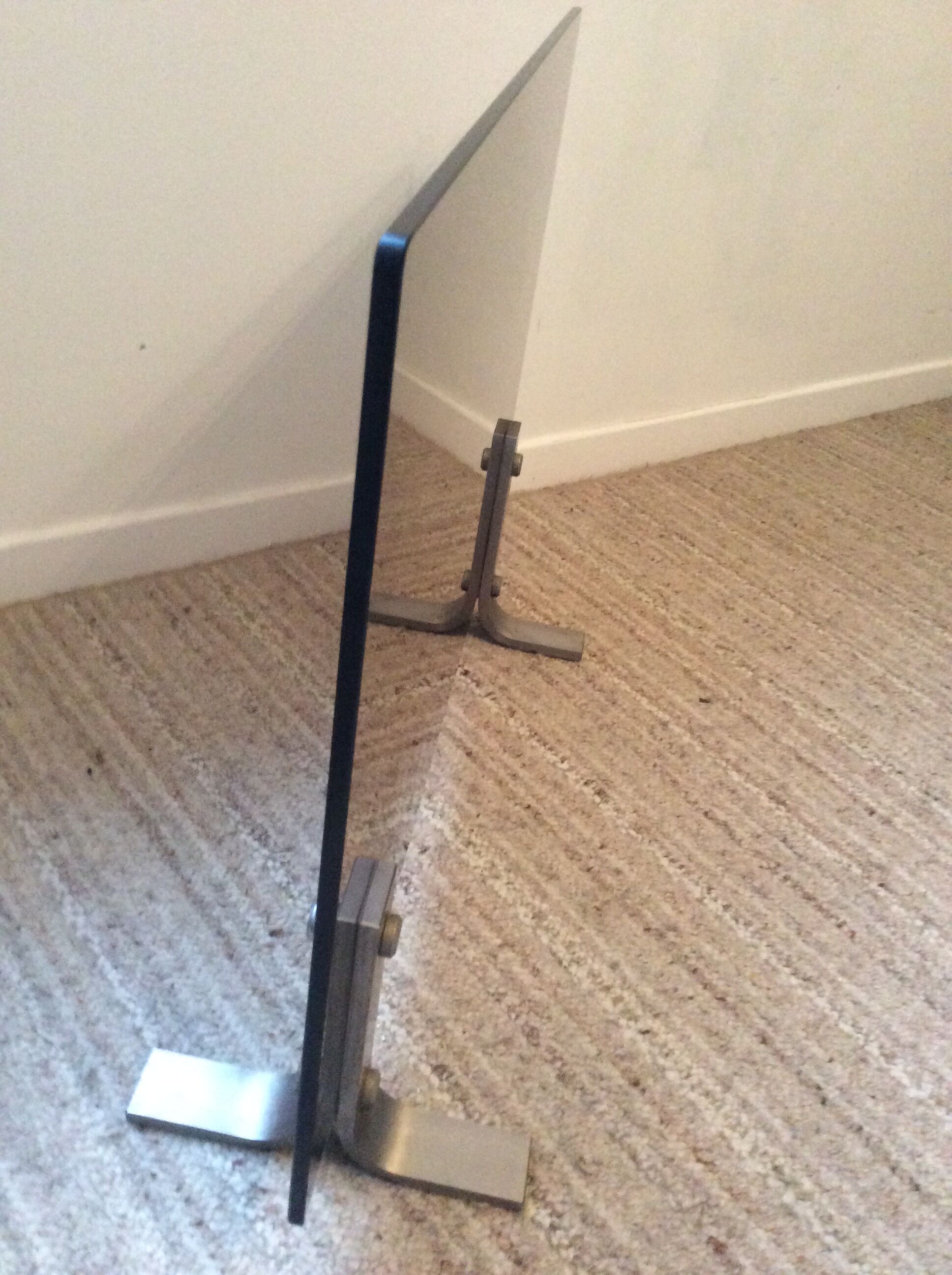 Vintage fireplace firewall from the 70s