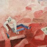 Miroslav Krofián "The Victory of Ideology" contemporary painting - czechia