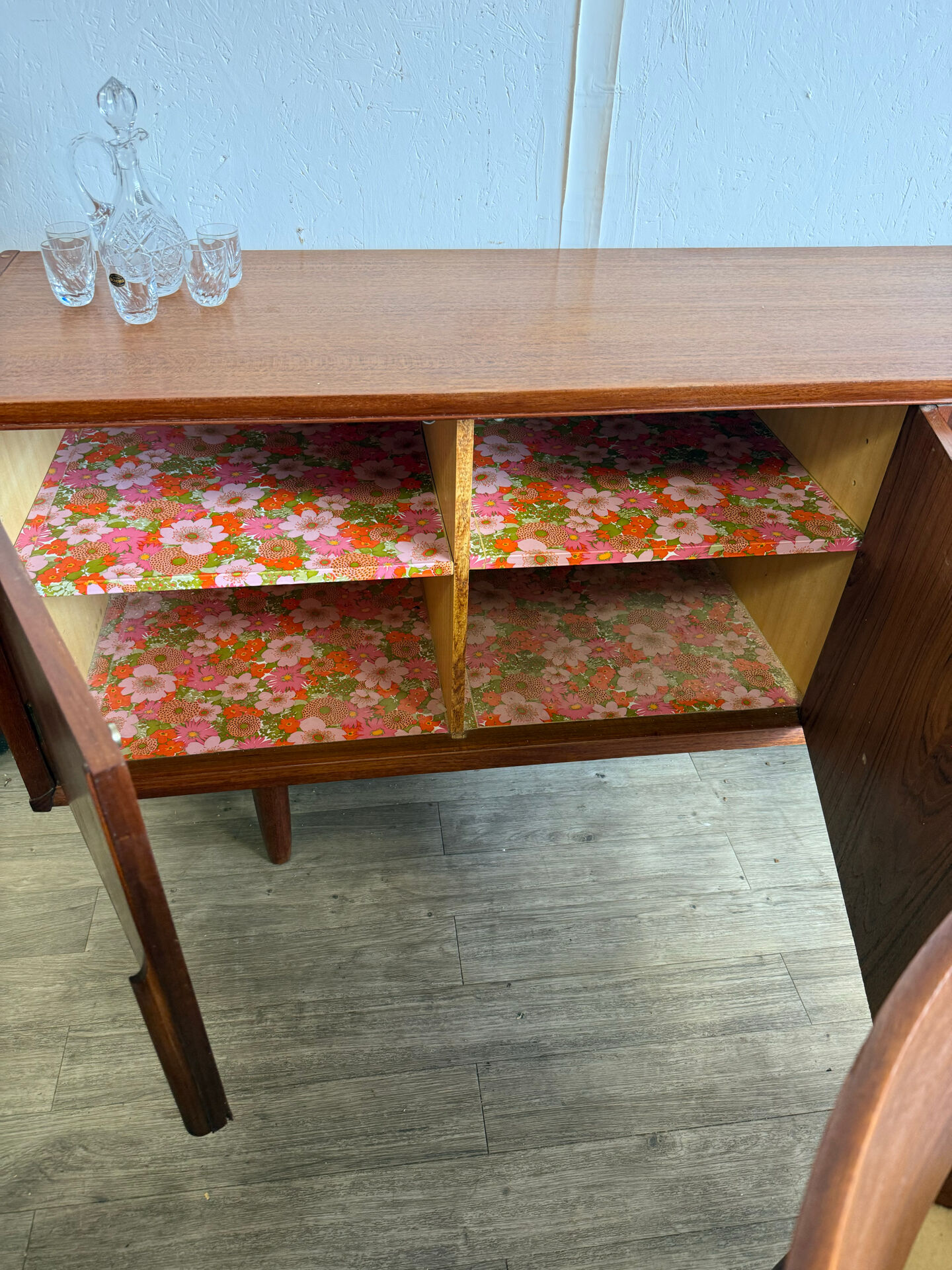 Scandinavian teak sideboard from the 1970s.