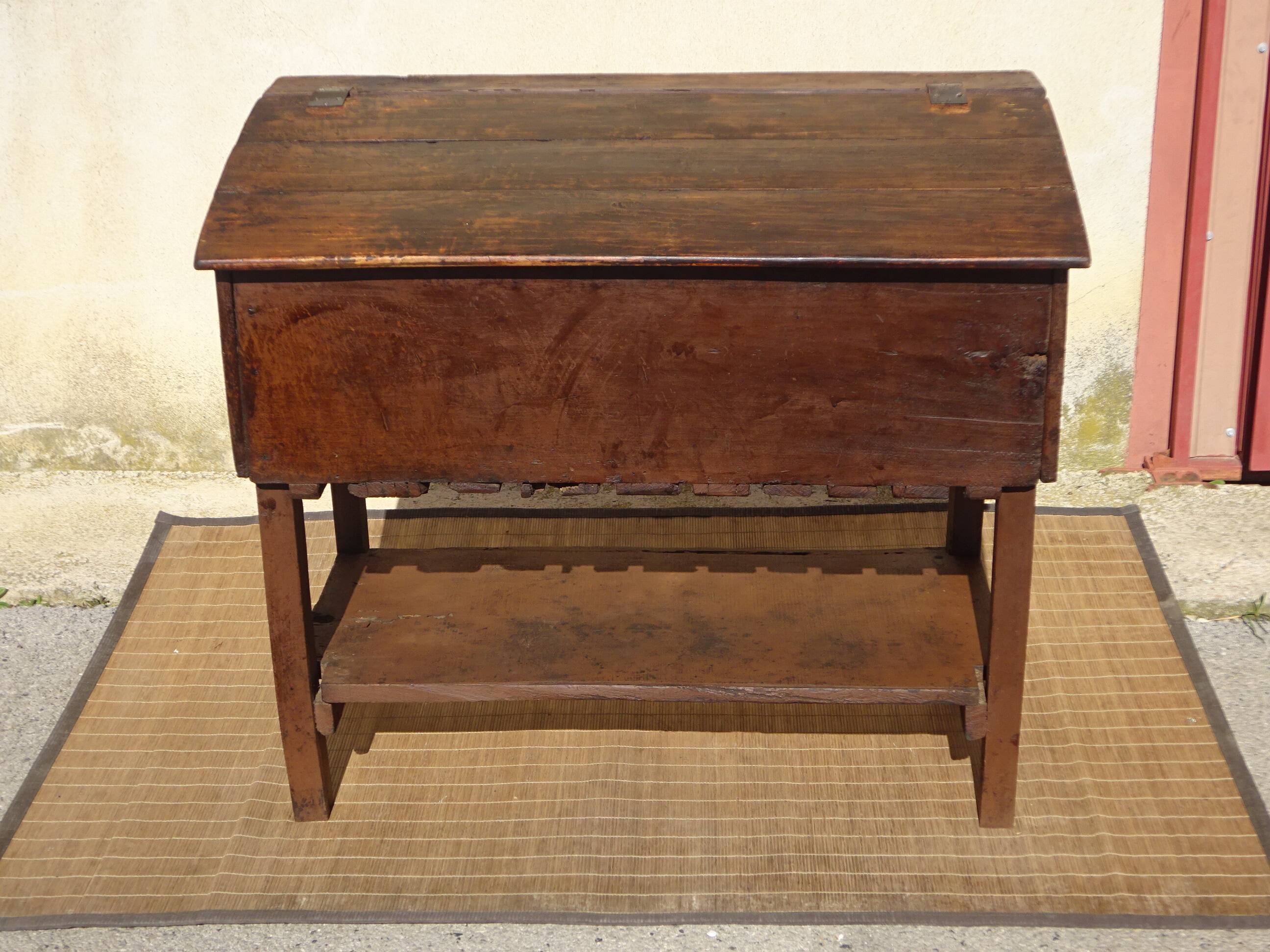 Antique oak furniture, dish drainer