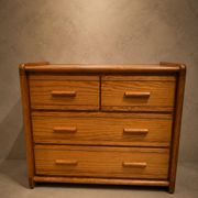 Commode en pin Gautier France, circa 1980