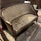 Louis XV sofa in oak