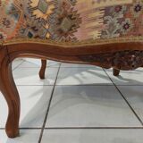 Pair of Louis XV rocaille armchairs