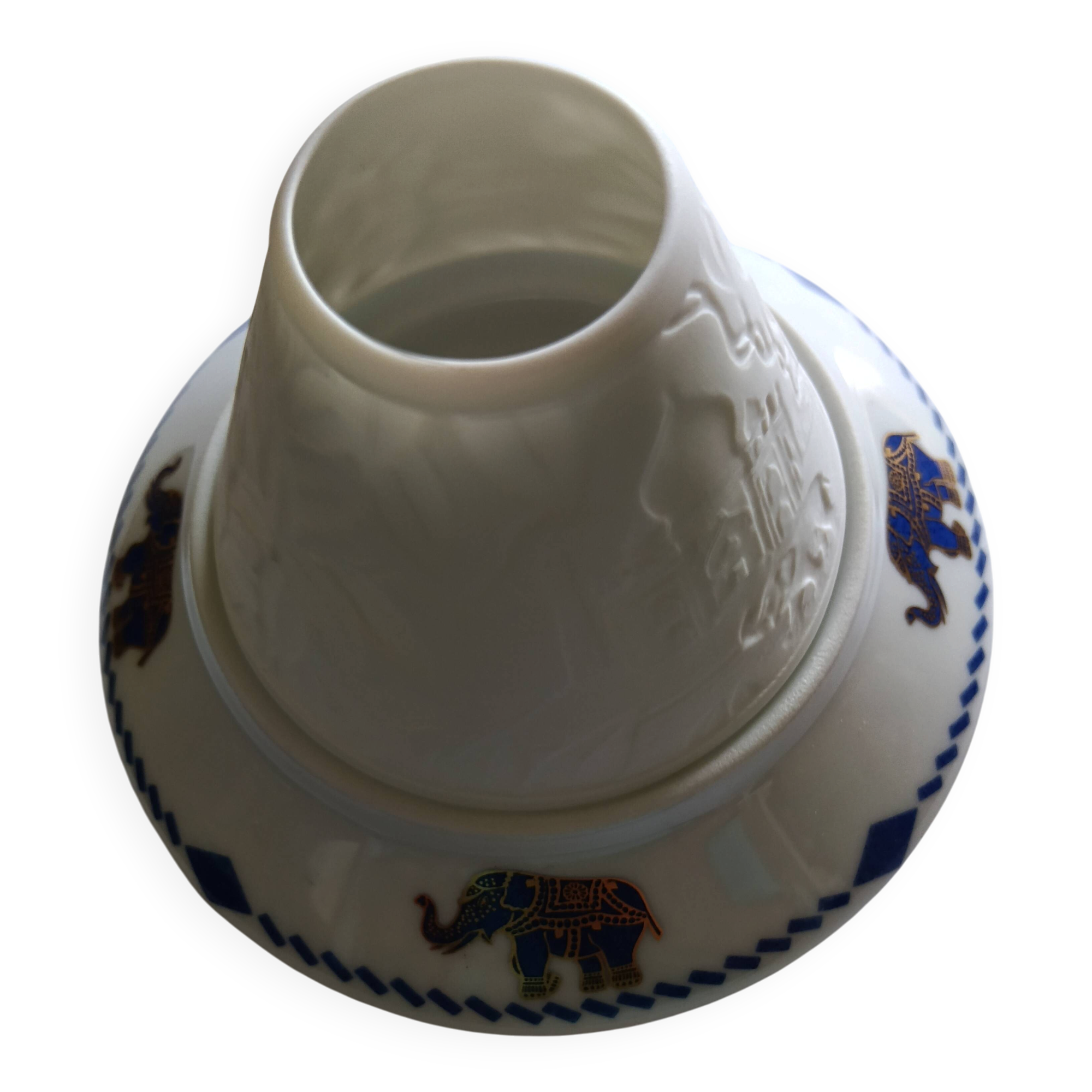 Haviland porcelain lantern