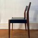 Lot de six chaises Scandinave en teck vintage 1960