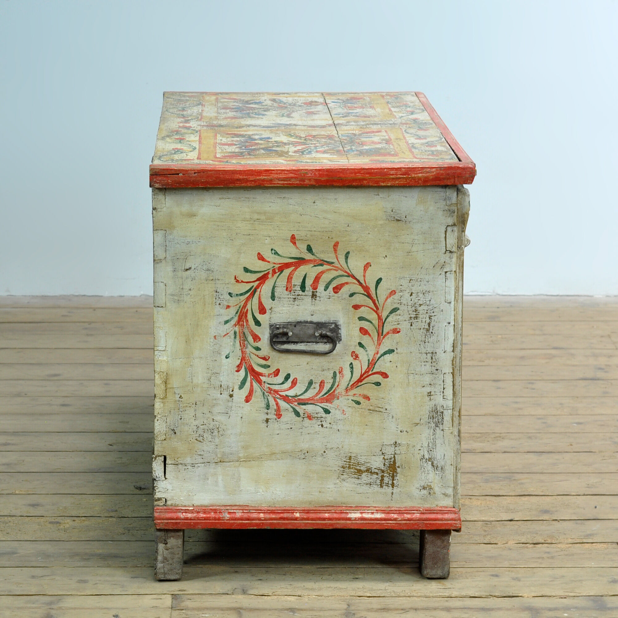 Folk Art Bridal Chest, circa 1950