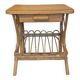 Rattan bedside table