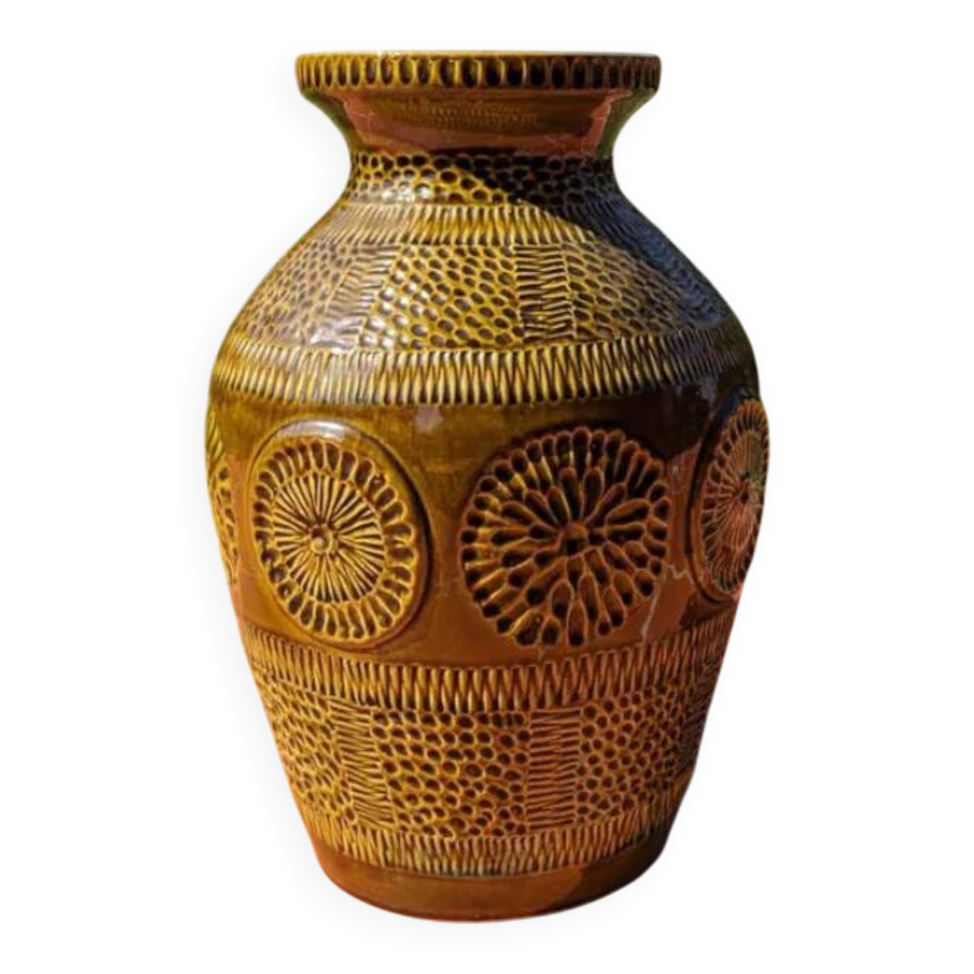 West-Germany green vase 547-30