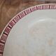Assiette creuse ancienne Villeroy & Boch Mettlach – Modèle Blanca