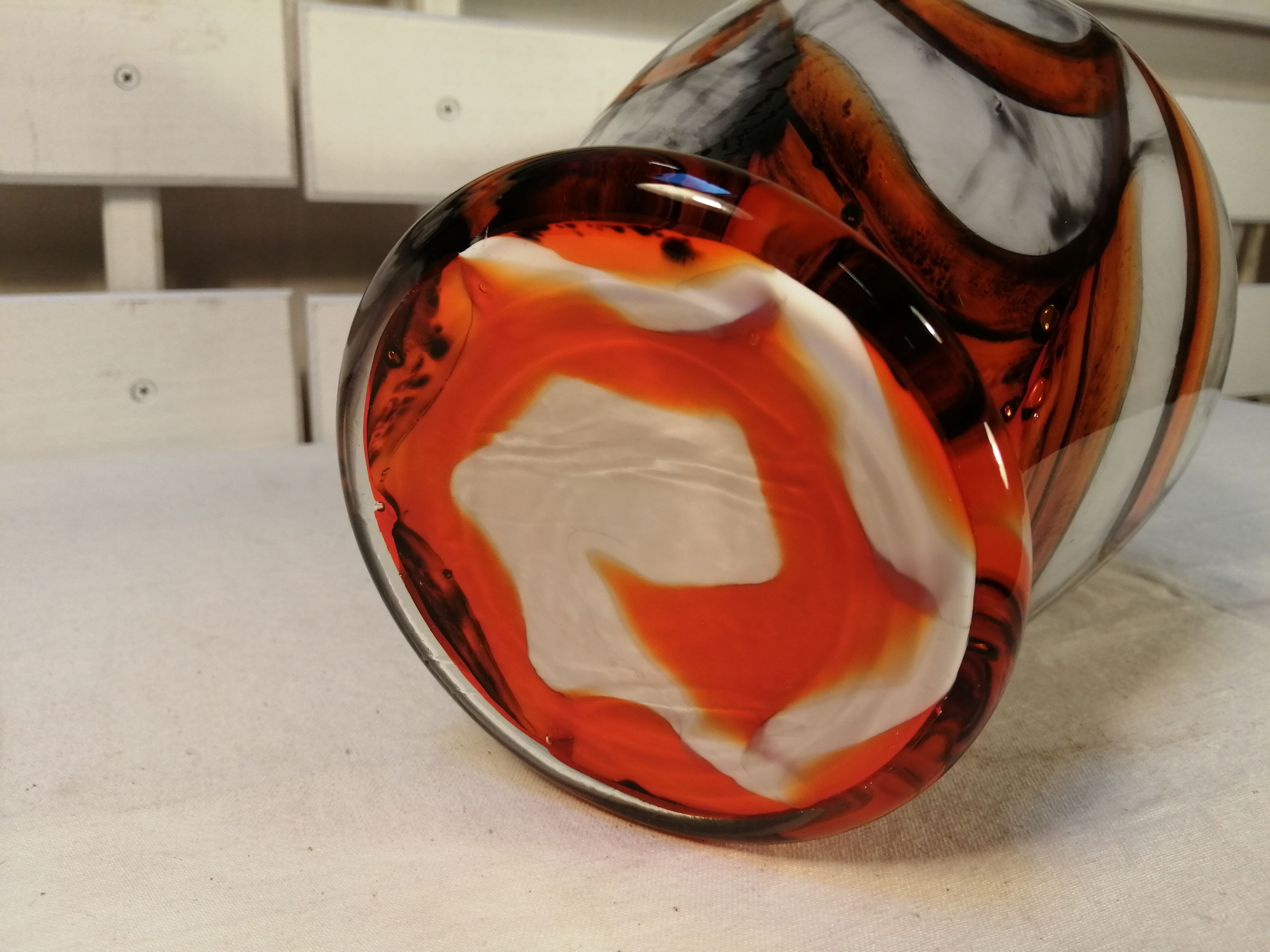 Opaline vase from Florence -Carlo Moretti - Italy - Vintage