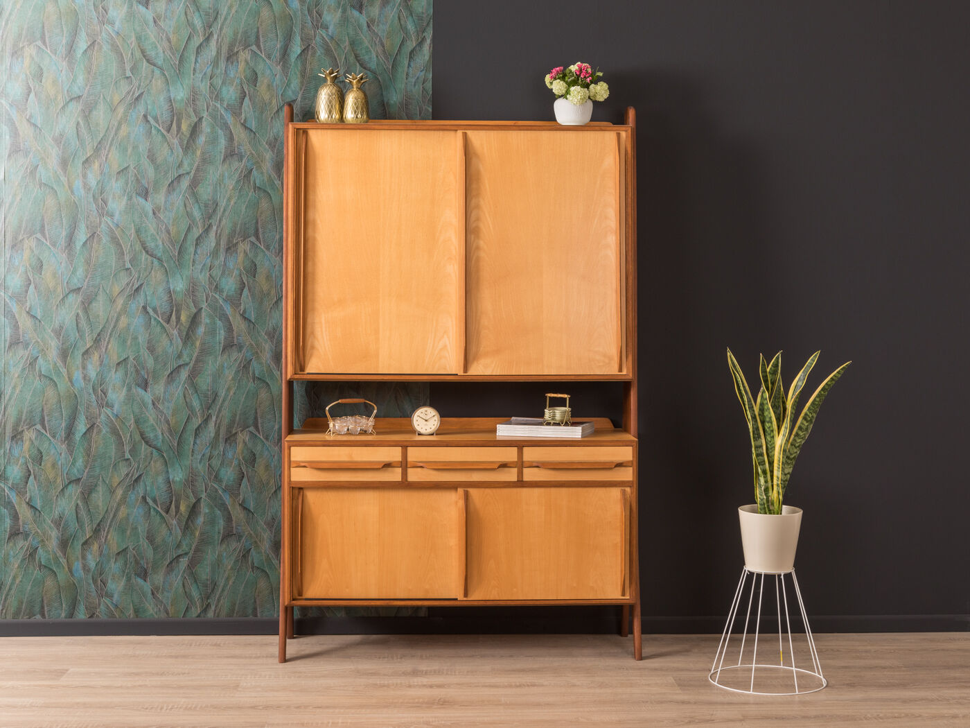 Buffet, shelving system from the 1950s