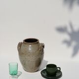 Ancient pyrite sandstone jar