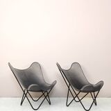 Pair of Vintage Safari Chairs