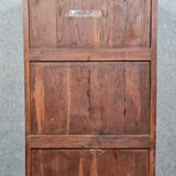 Secretary guillotine Louis XVI era in marquetry around 1760-1780