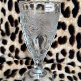 Set of 3 Luminarc stemmed glasses with fruit decor
