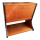 Vintage mini bar in wood and metal – 1950s/60s