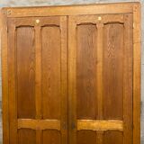 Parisian cabinet vintage solid oak