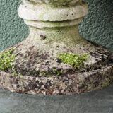 Pair of pine cones in reconstituted stone