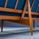 Model 121 Paper Knife Easy Chairs and Sofa by Kai Kristiansen for Magnus Olesen, 1960s, Set of 3