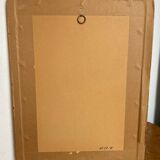 Botanical poster, Rosa Centifolia, after PJ Redouté