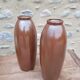 Paire de vases en grès