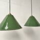 Enamelled cone suspensions