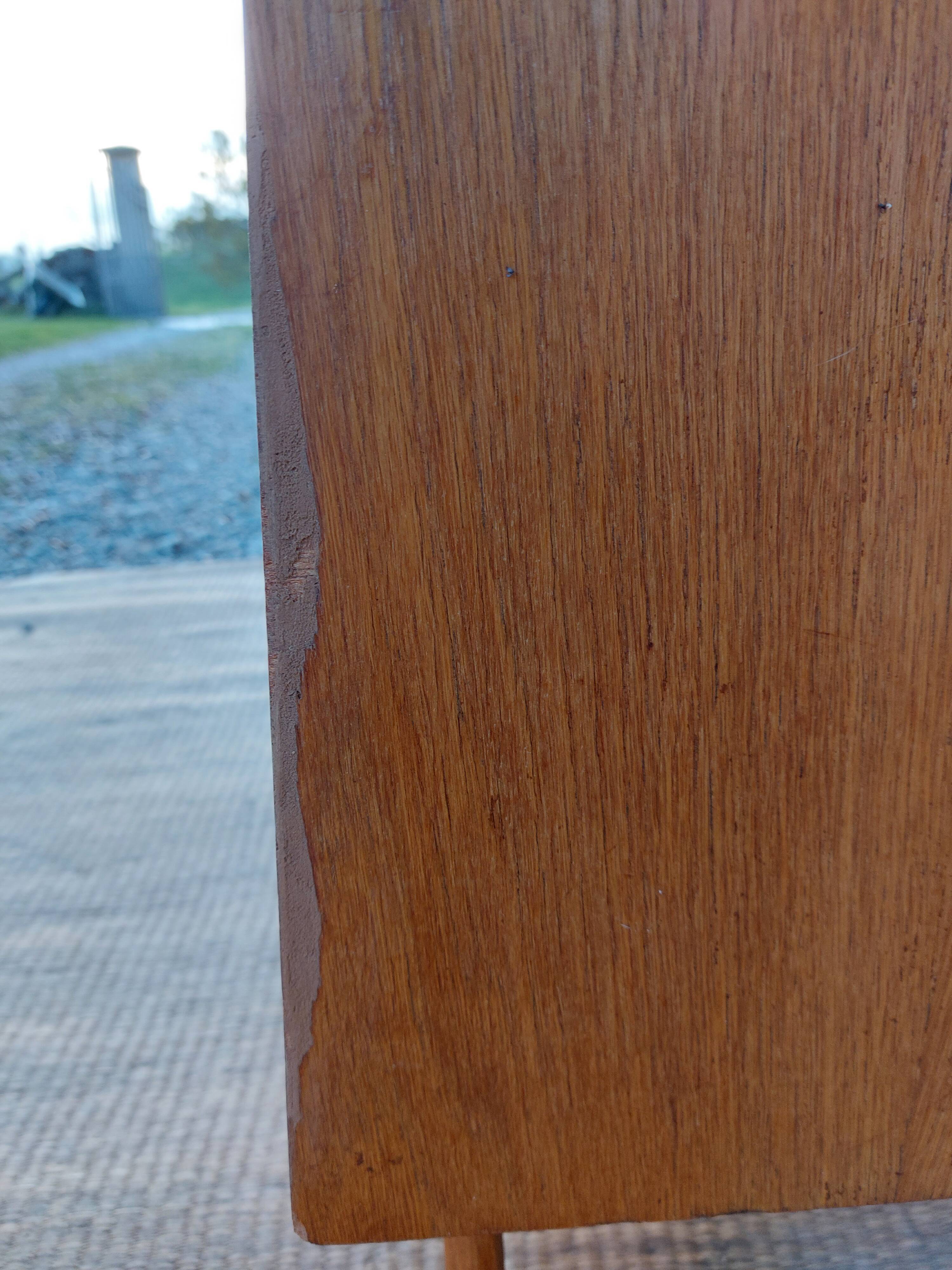 Secretary, drawers with wicker