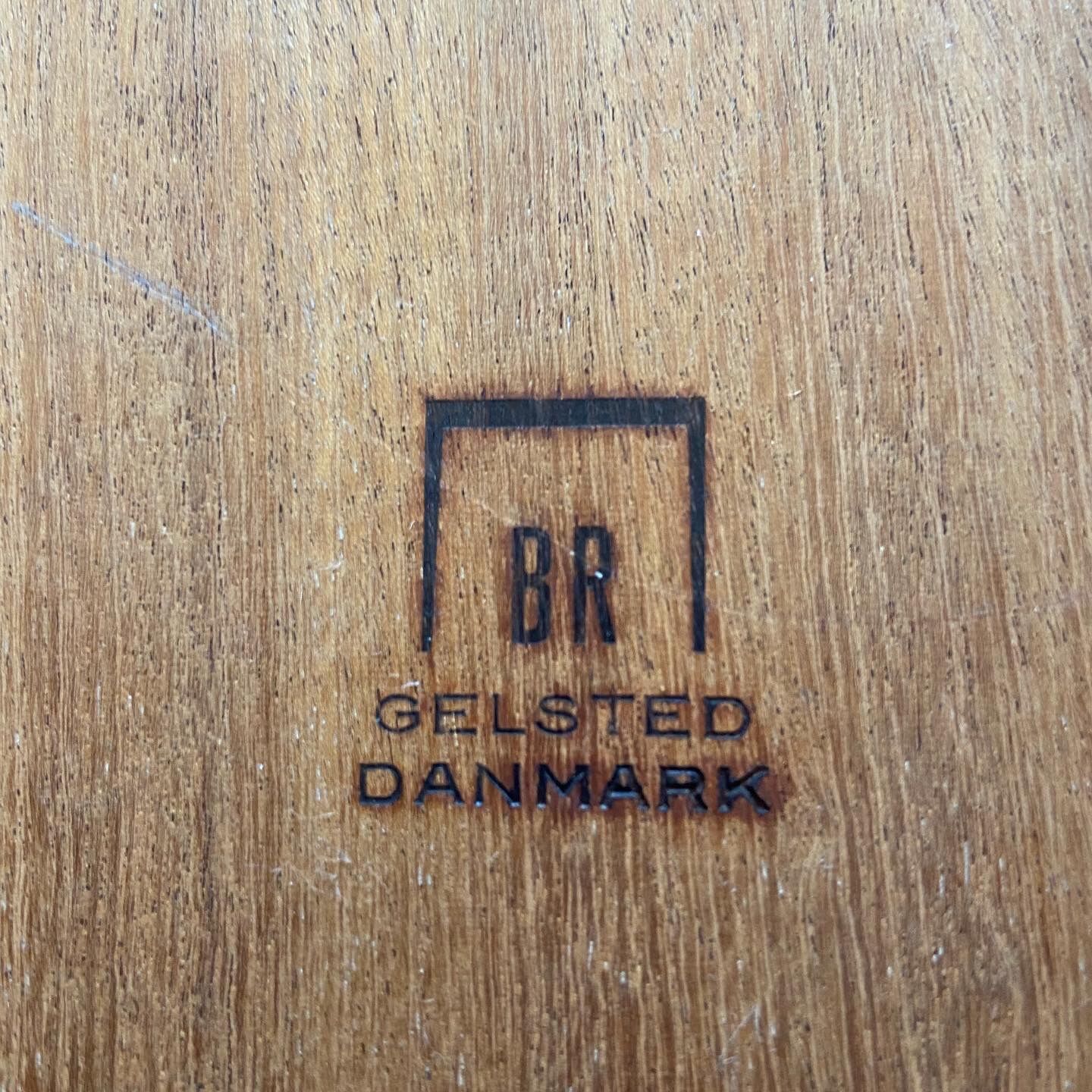 Danish trundle tables in teak BR Gelsted from the 60s