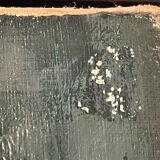 Anciennes paire de nature morte huile sur toile signé bretagne 1 accidentée