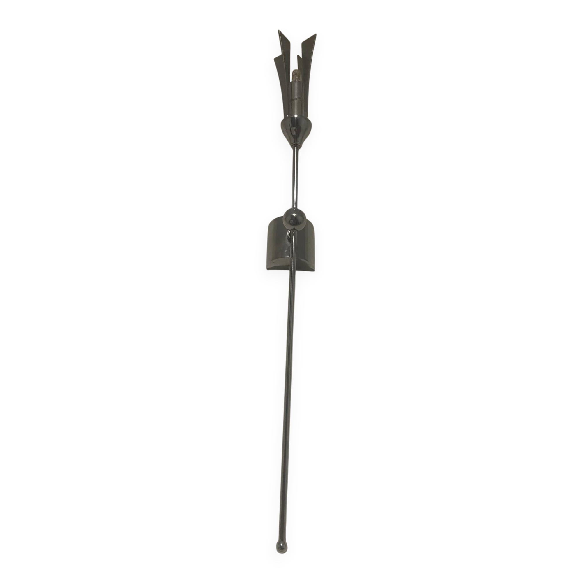 Vintage chrome floor lamp Space Age – 60s/70s