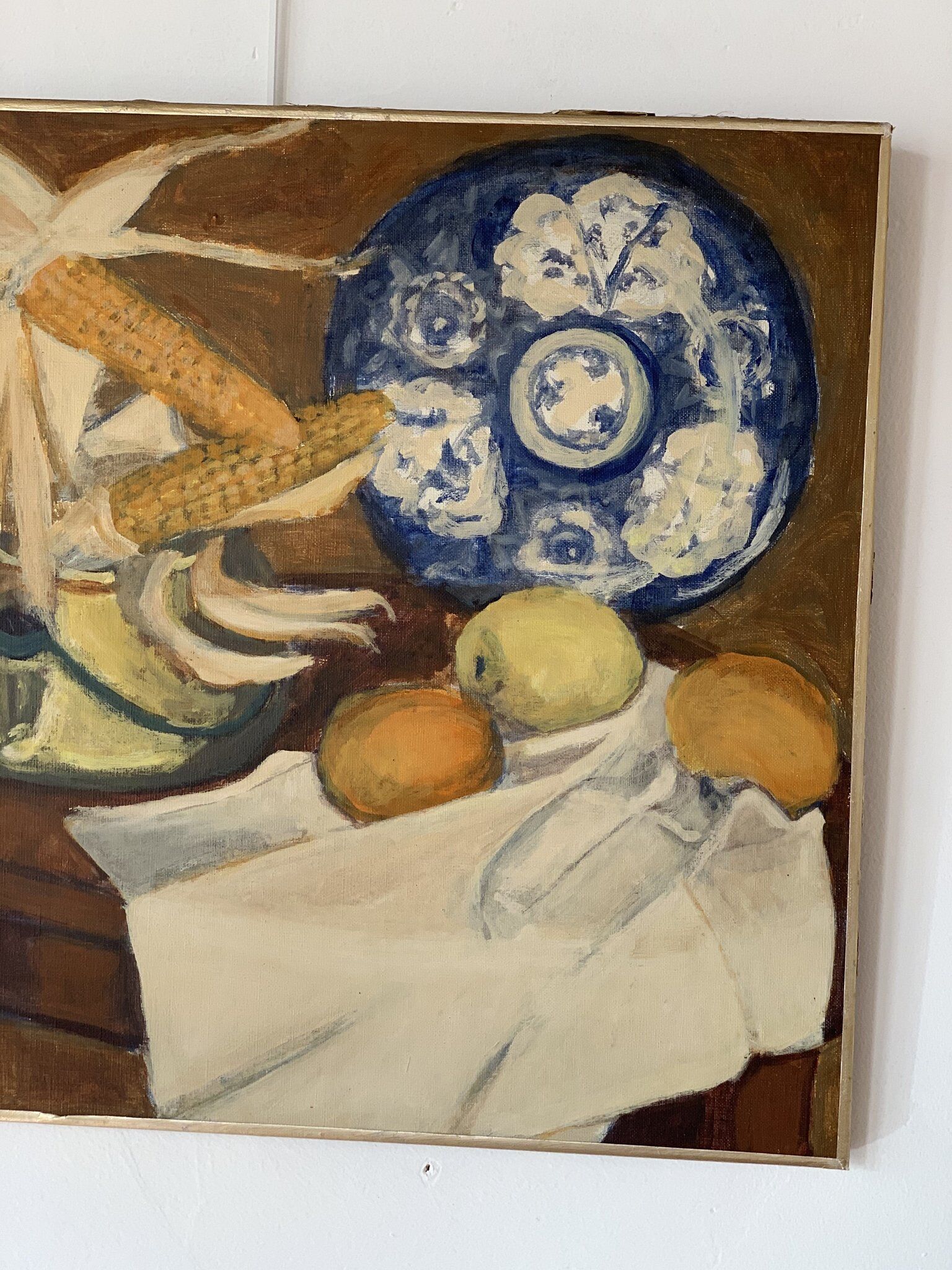Oil on canvas still life by Bogdan 1968
