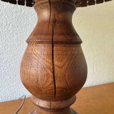 Large teak lamp from the 60s