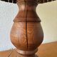 Large teak lamp from the 60s