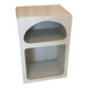 Mykonos Bali style bedside or niche side table in polished concrete