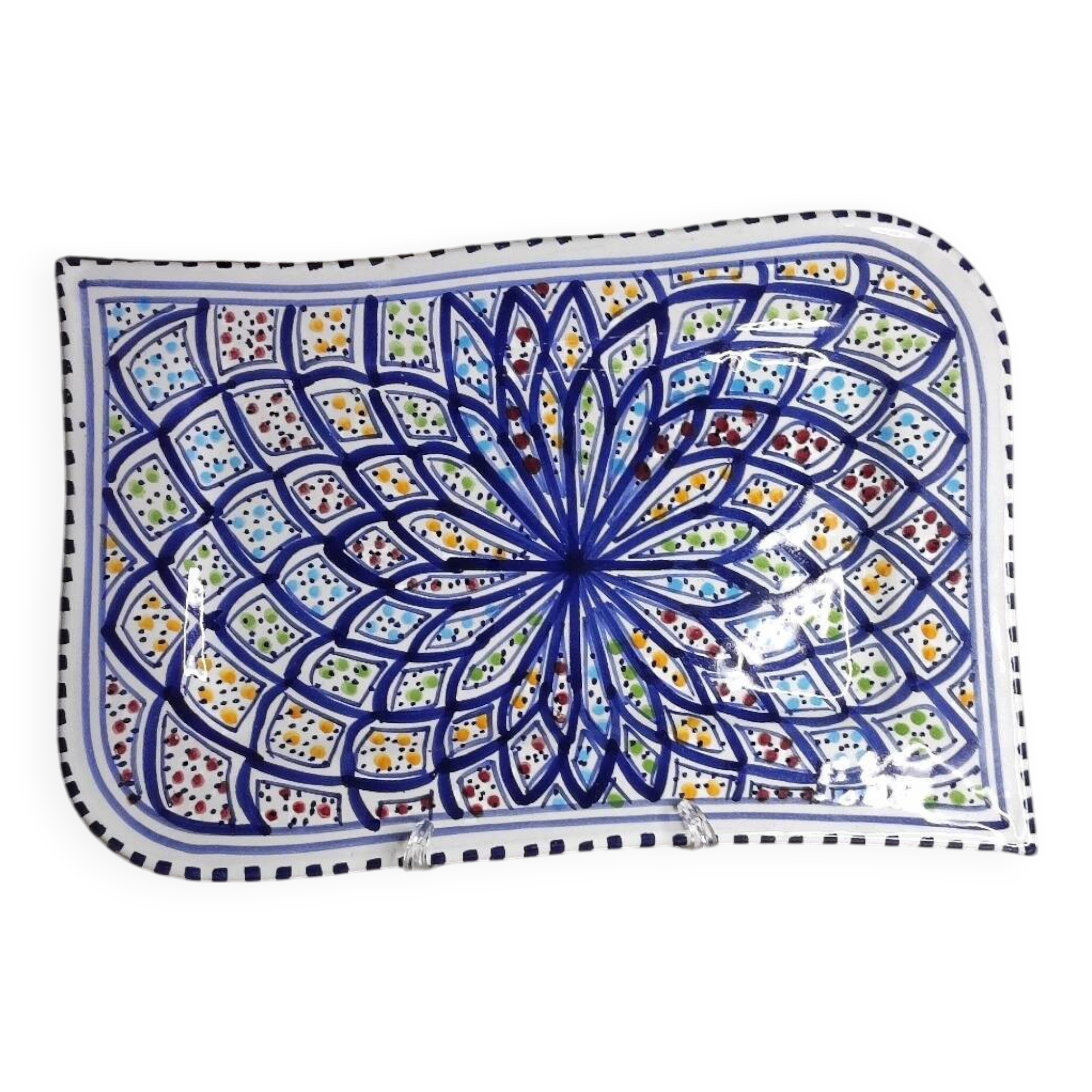 Handmade ceramic dish