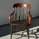 Fauteuil Windsor en bois tourné XXIXème