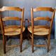 Paire de fauteuils de style provençal en chêne