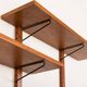 Scandinavian mid-century teak wall unit, Denmark 1970s