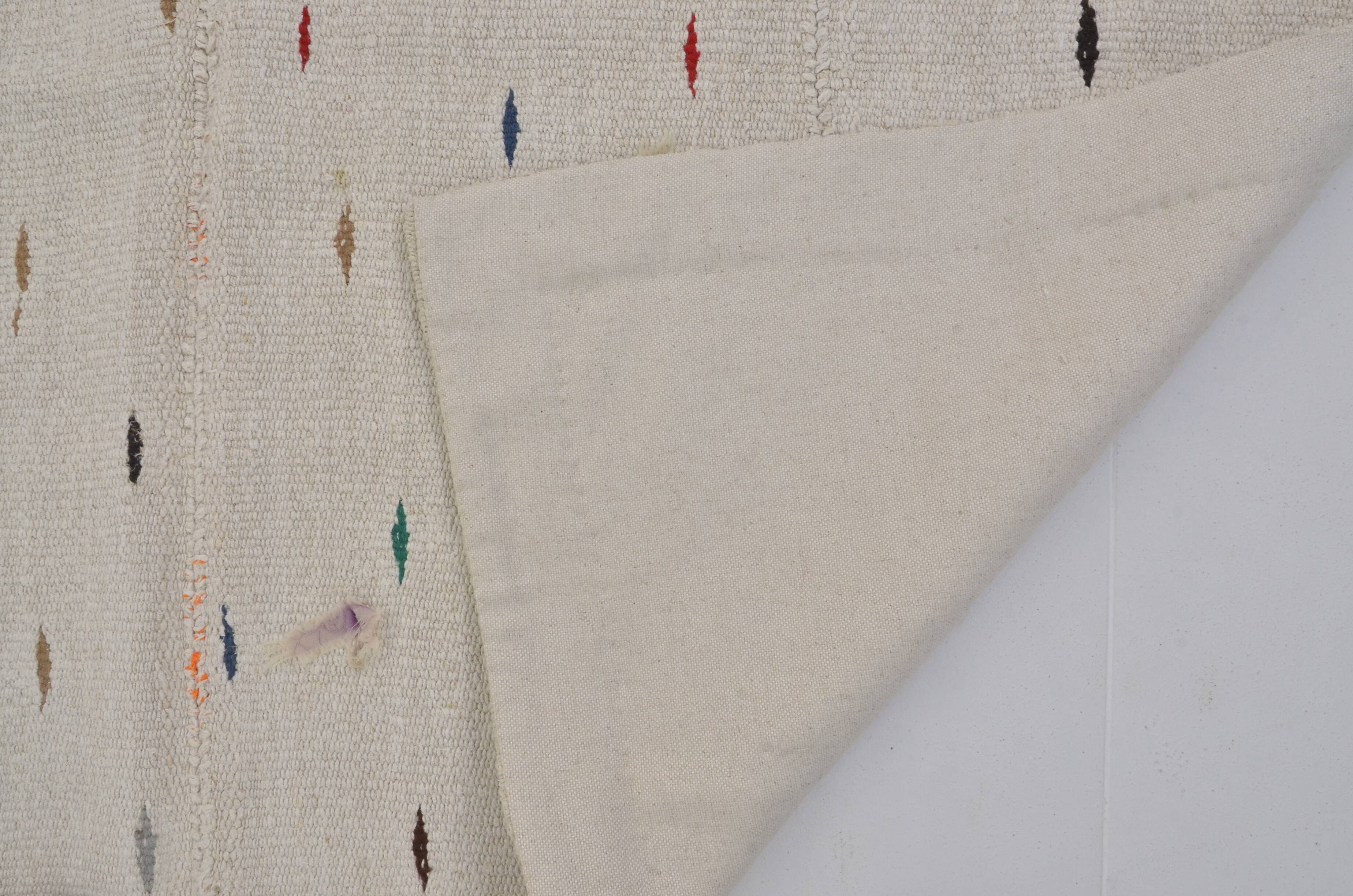 Vintage decorative hemp rug for the home, ref. 3672