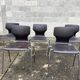 Lot de 4 chaises vintage Flototto