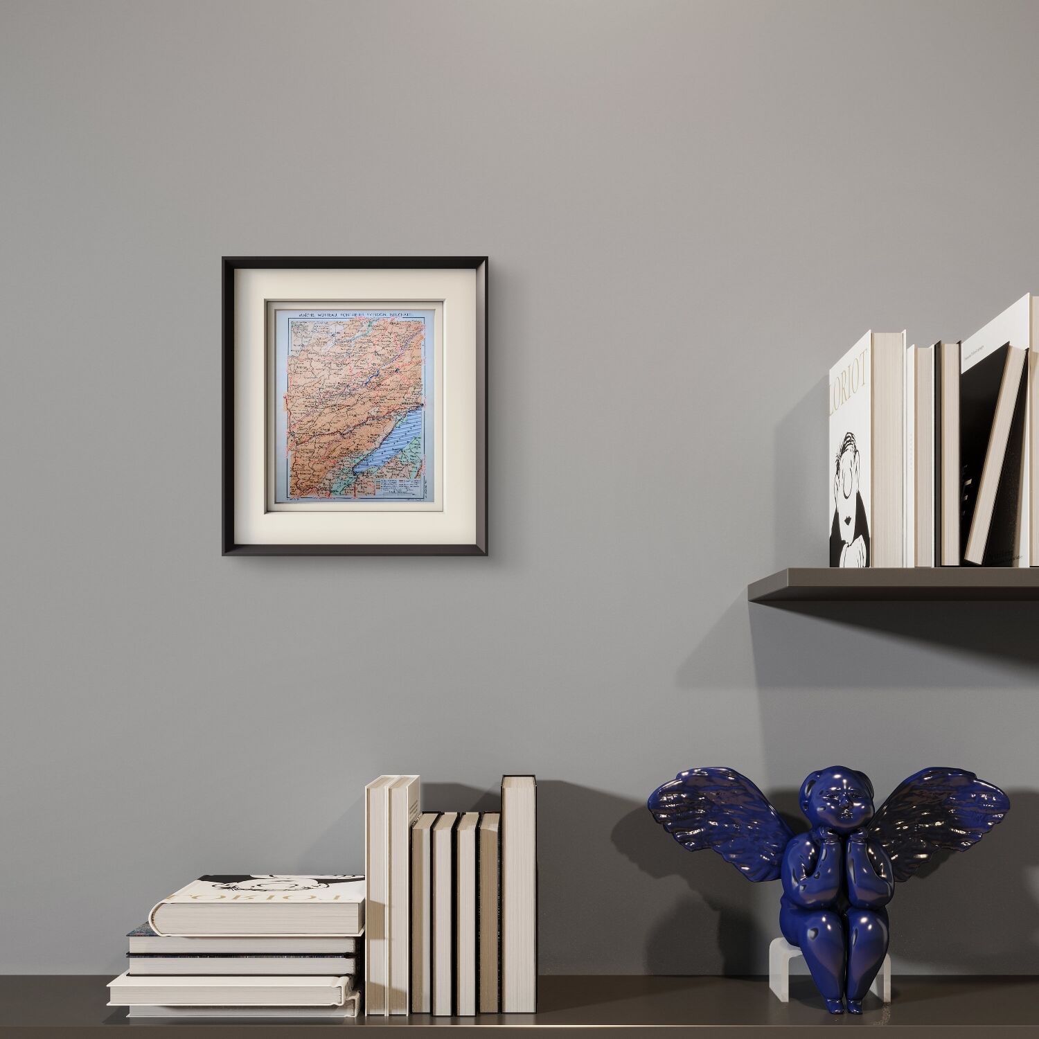 Printed in 1955, Morteau, Pontarlier, Yverdon, Neuchâtel.