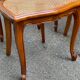 4 Louis XV chairs in solid wood and cane