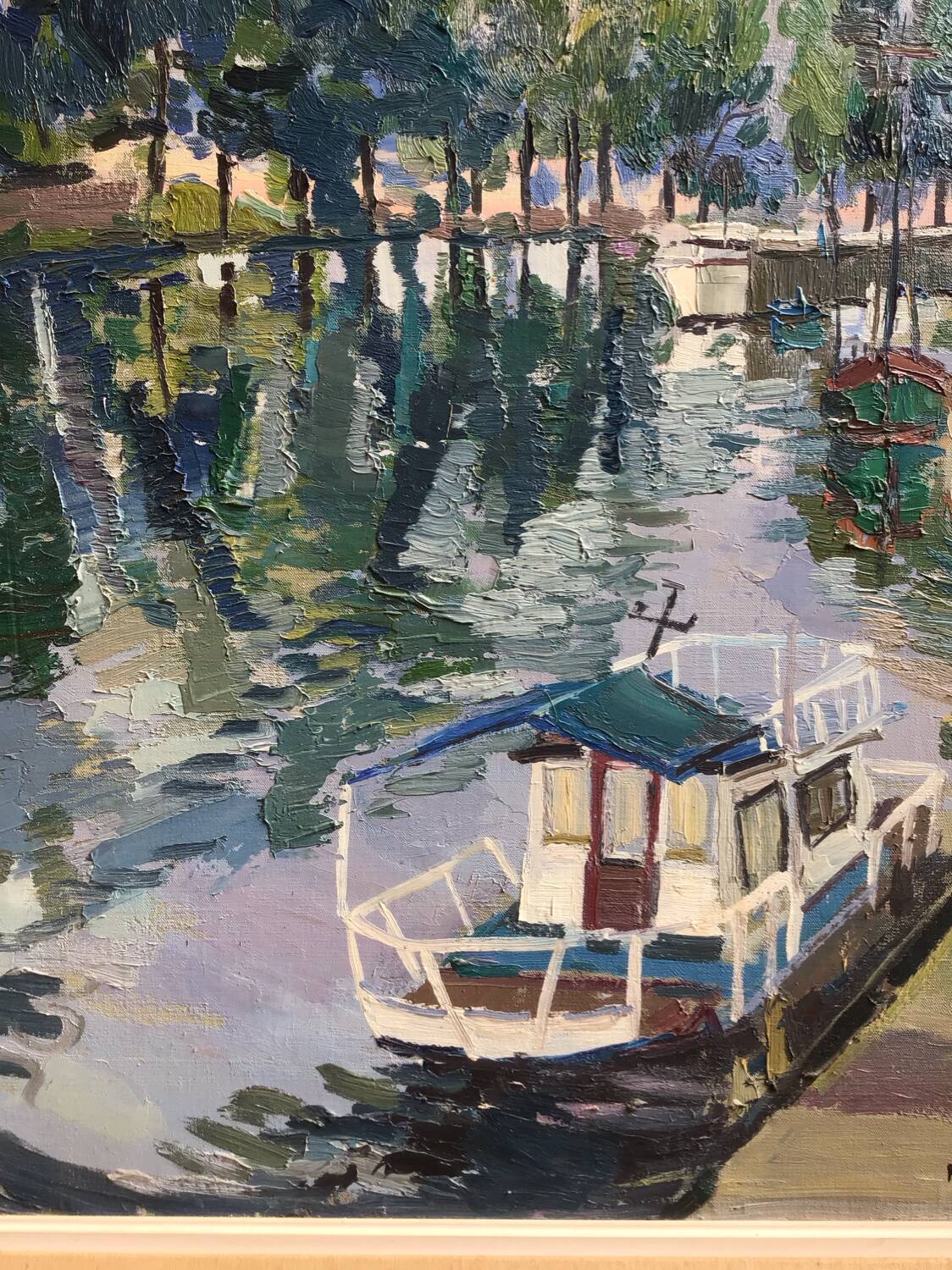 Micheline Masse painting
