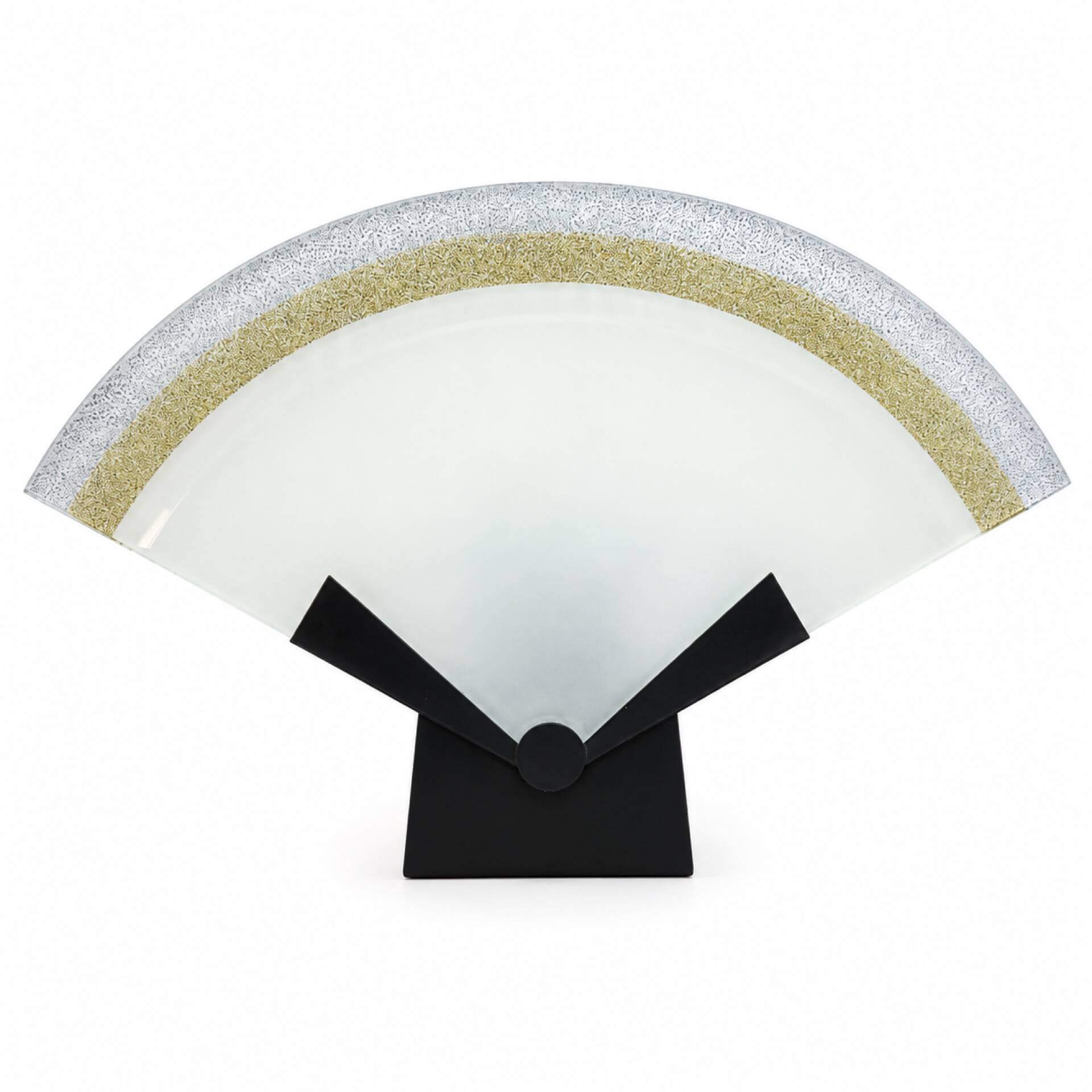 Murano fan lamp 1980 / Memphis Bauhaus