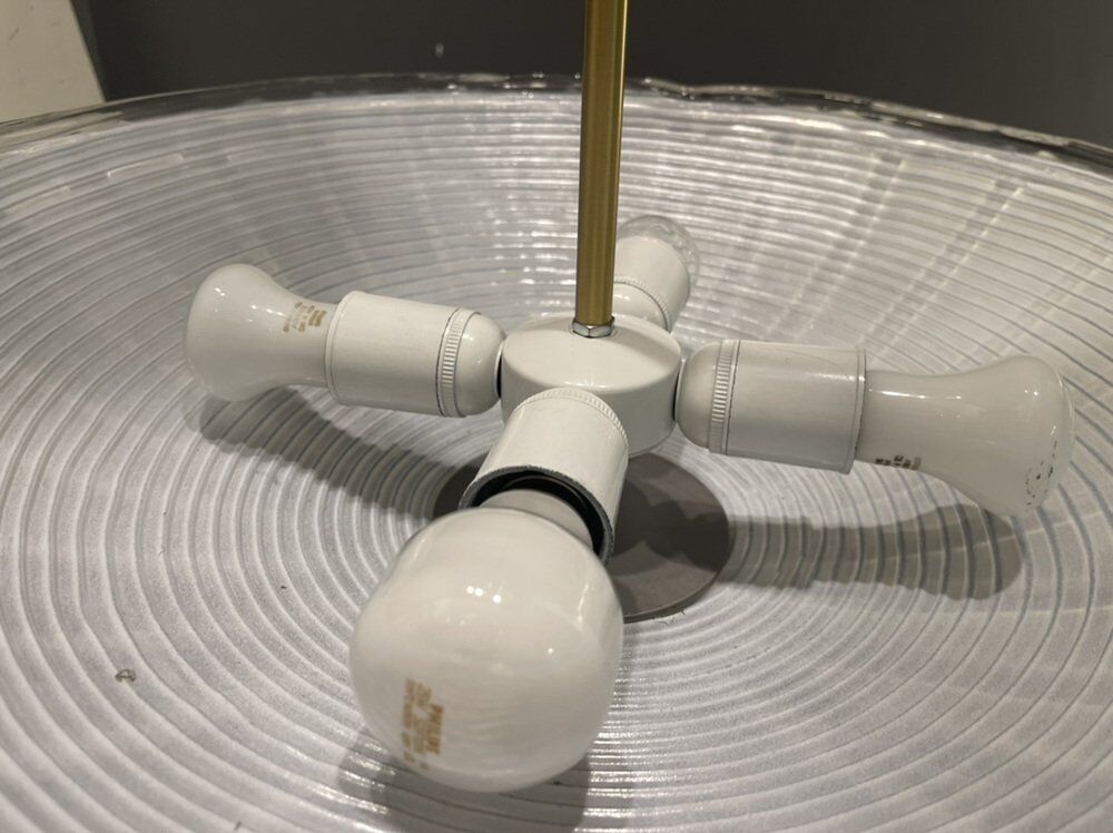 Italian Light Pendant in Murano Glass, 1980s