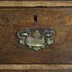 Antique Early 19th-Century English Oak Chest of Drawers/Commode